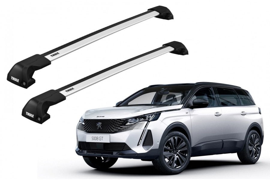 Barras THULE EDGE Flush para autos PEUGEOT 5008 desde 2017-2023