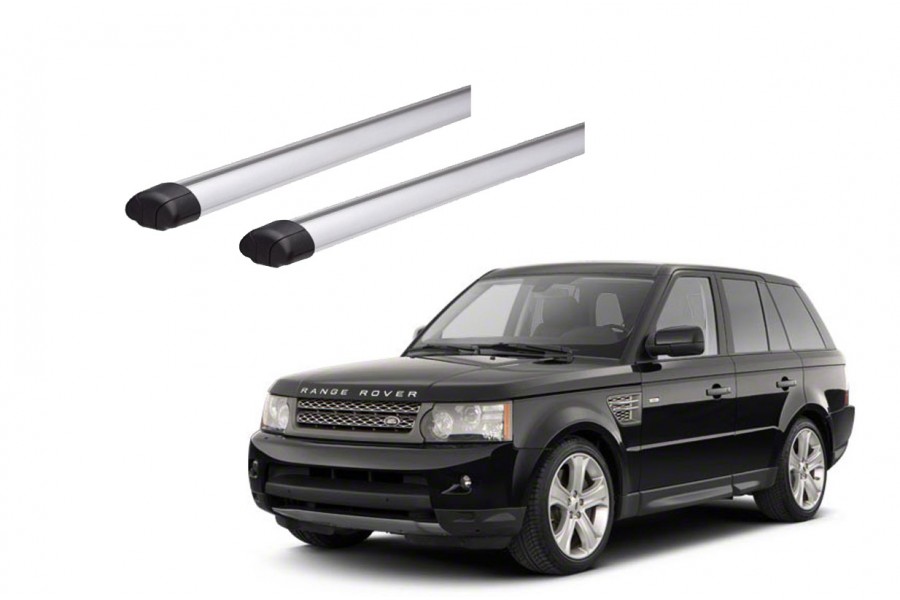 Barras THULE EVO AeroBar para autos LAND ROVER Range Rover Sport 2004 a 2013 negro