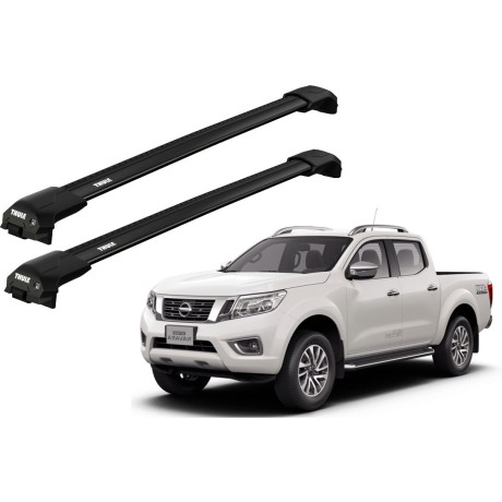 Barras THULE EDGE Flush para camioneta NISSAN Navara (D23) desde 2015 a 2022 negro