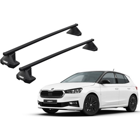 Barras THULE EVO SquareBar para autos SKODA Fabia desde 2015