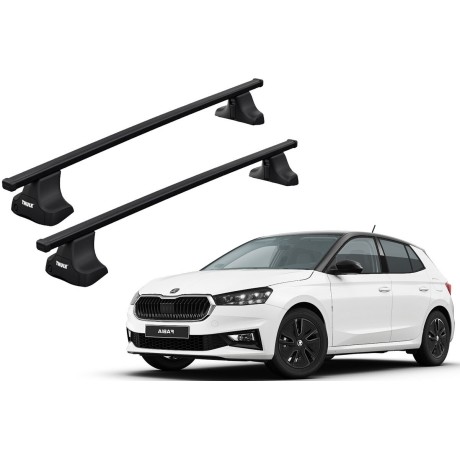 Barras THULE SquareBar para autos SKODA Fabia desde 2015