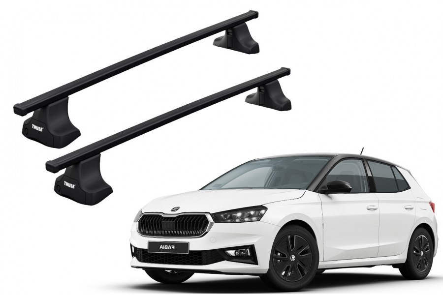 Barras THULE SquareBar para autos SKODA Fabia desde 2015