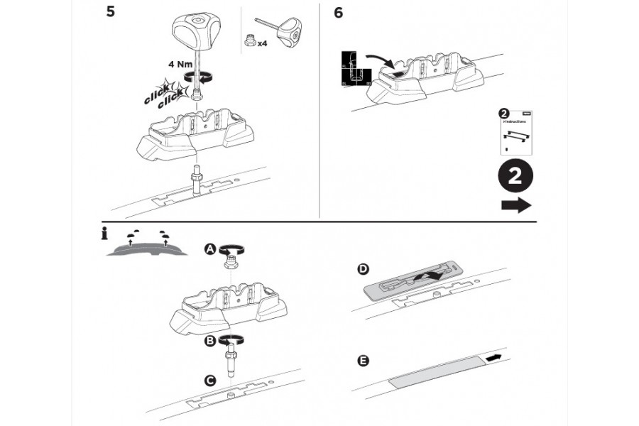 Kit de Anclaje Thule 187006