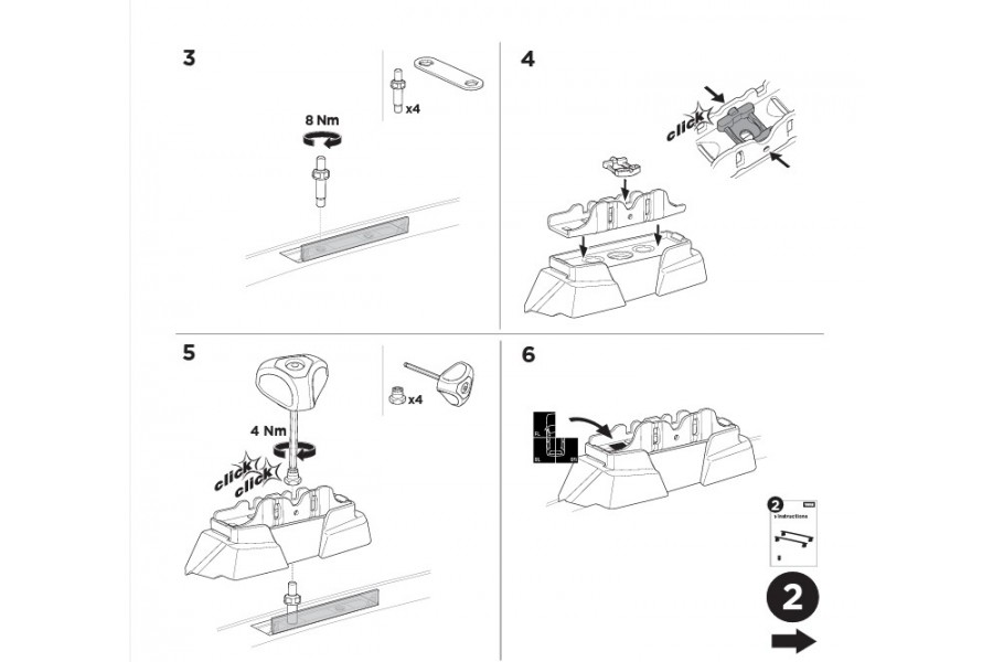 Kit De Anclaje Thule 187041