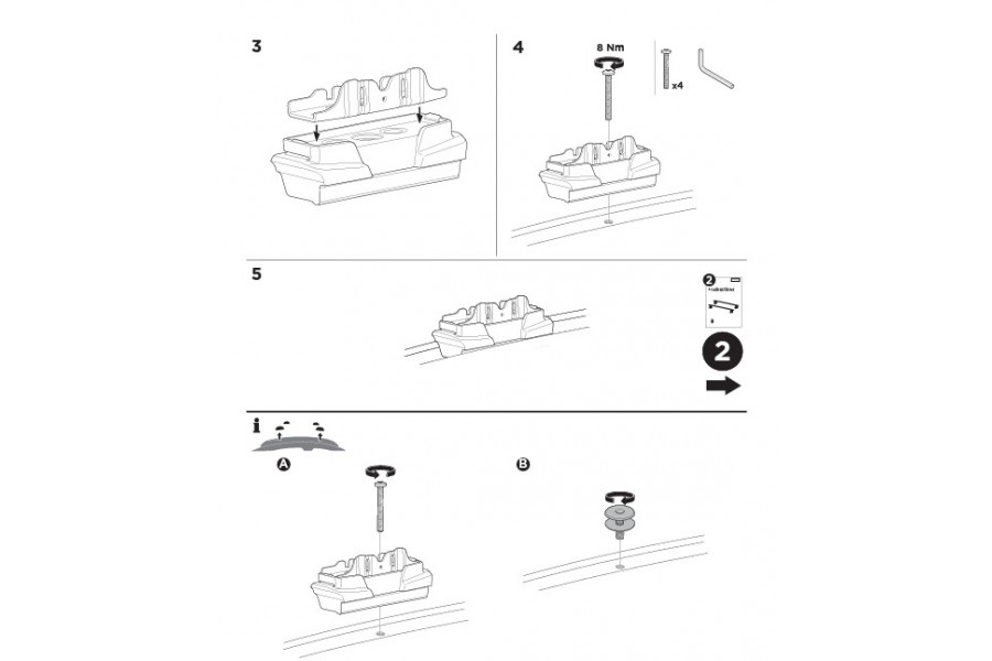 Kit De Anclaje Thule 187001