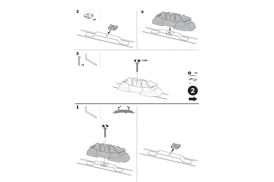 Kit De Anclaje Thule 187010