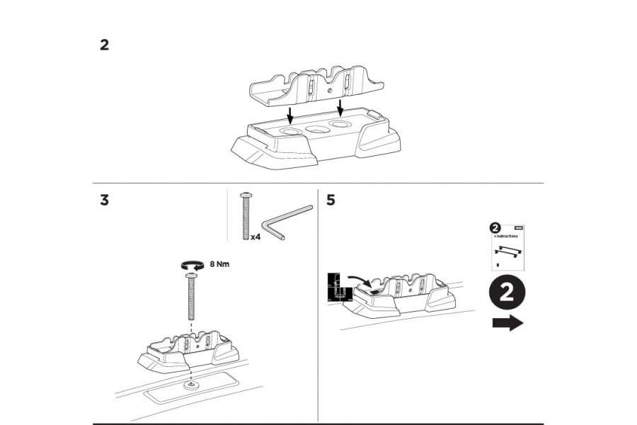 Kit De Anclaje Thule 187017