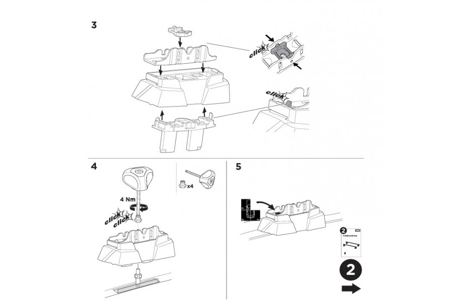 Kit De Anclaje Thule 187021