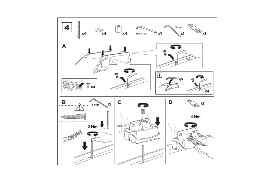 Kit De Anclaje Thule 183140