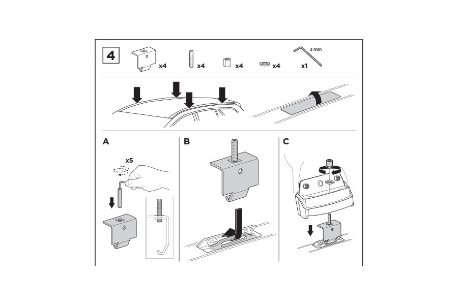 Kit De Anclaje Thule 183156