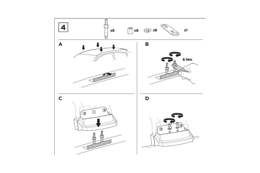 Kit De Anclaje Thule 183158