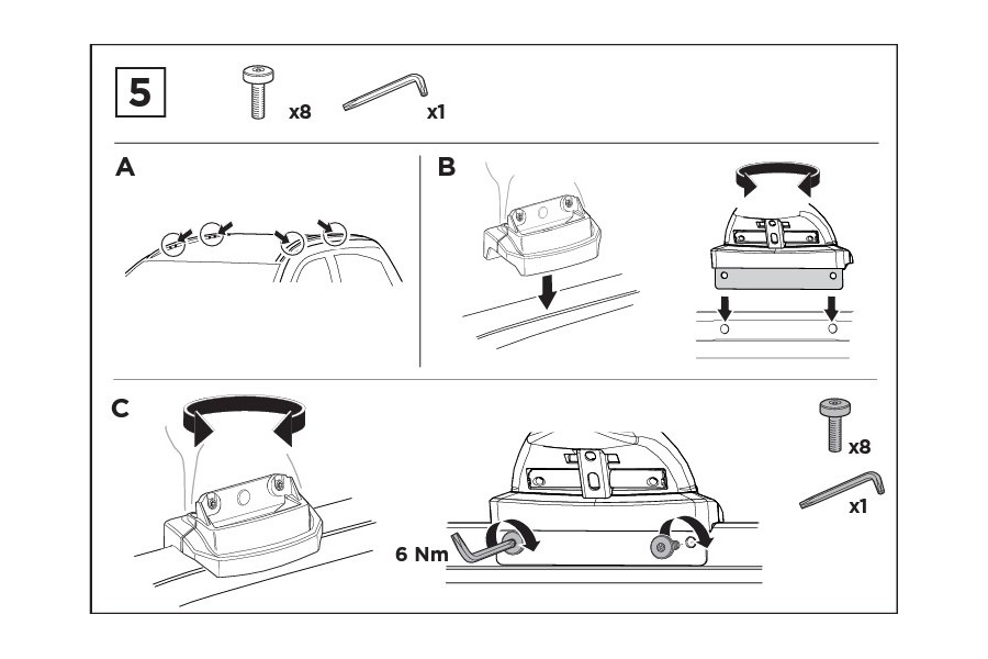 Kit De Anclaje Thule 183168