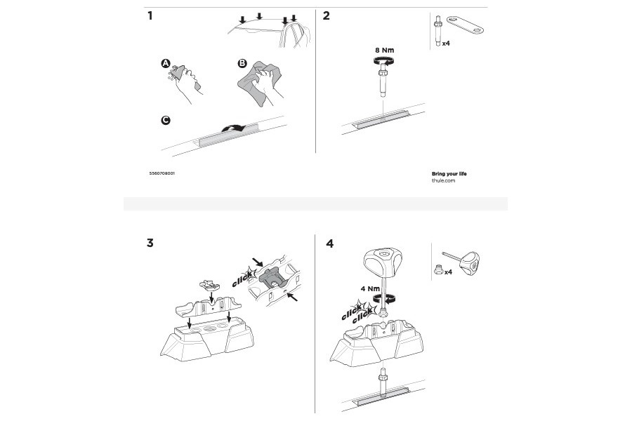 Kit De Anclaje Thule 187024