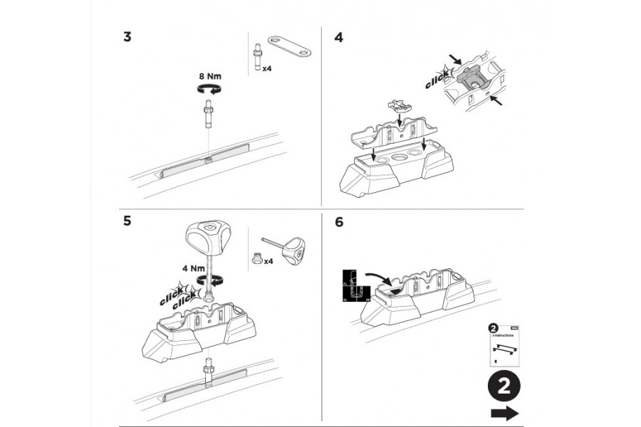Kit De Anclaje Thule 187098