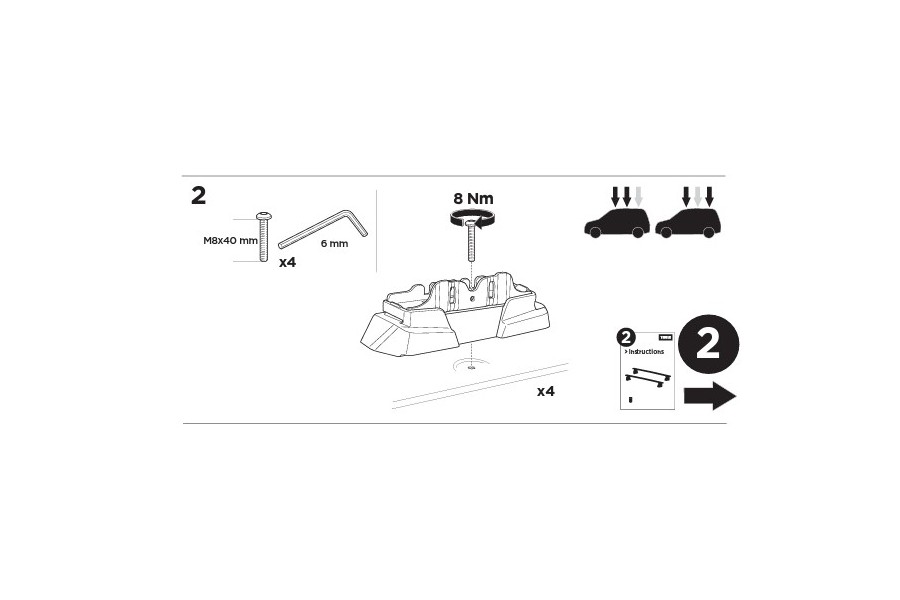 Kit De Anclaje Thule 187015