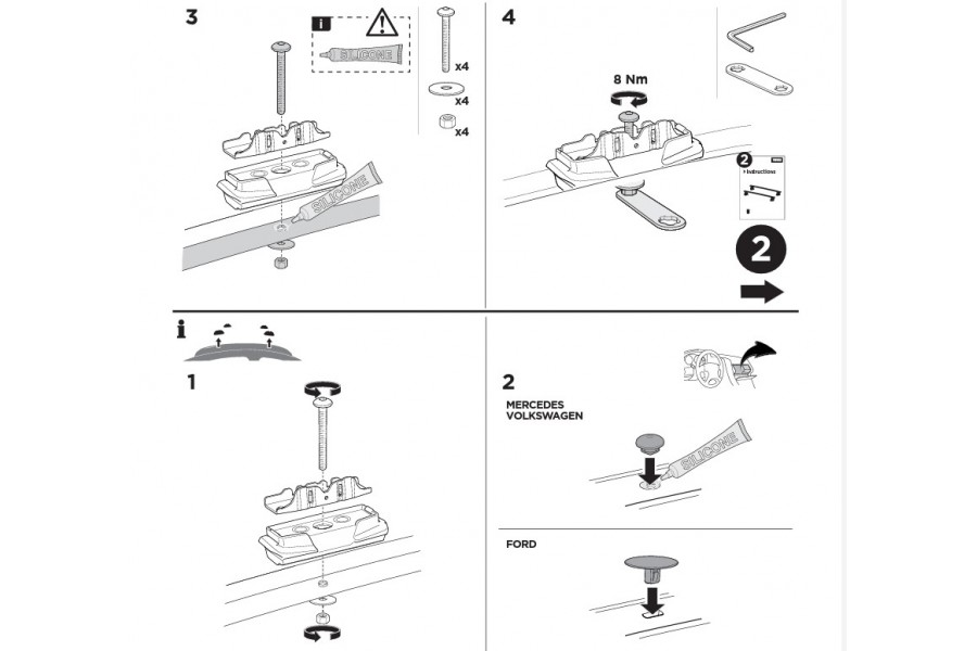 Kit De Anclaje Thule 187029
