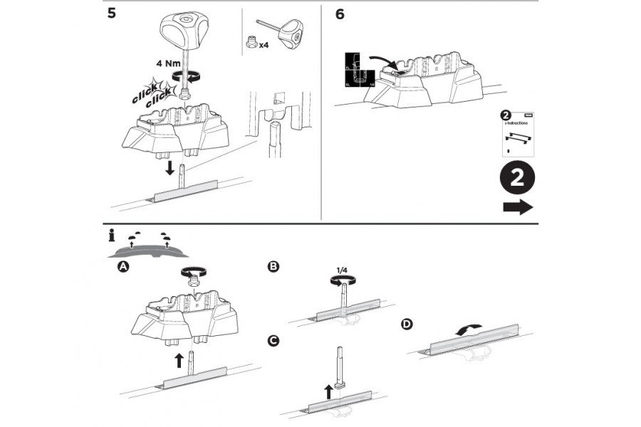 Kit De Anclaje Thule 187032