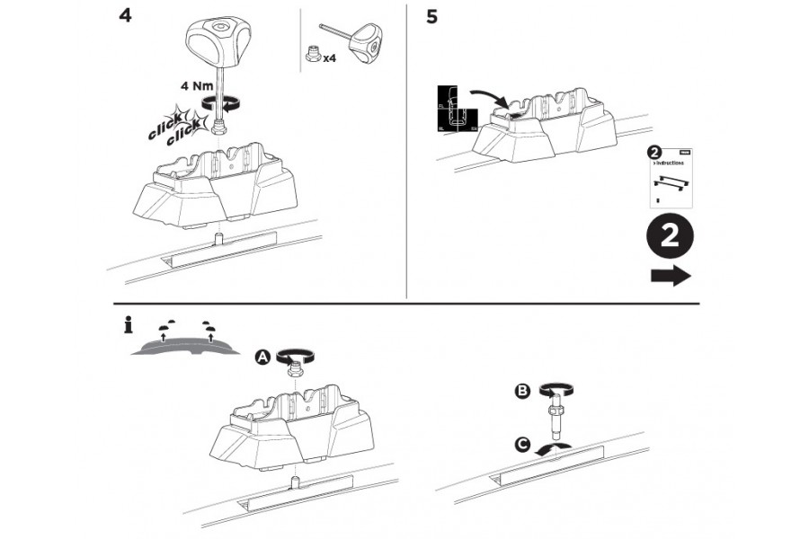 Kit De Anclaje Thule 187038