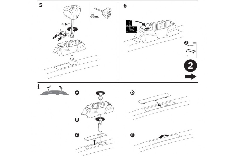 Kit De Anclaje Thule 187039