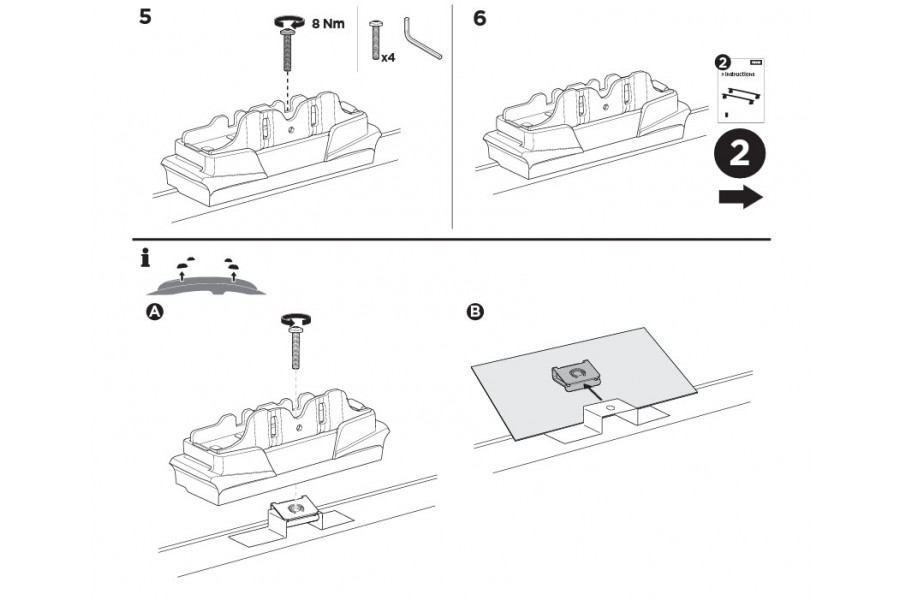 Kit De Anclaje Thule 187043