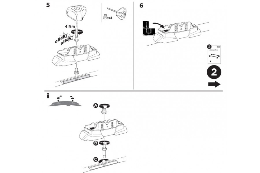 Kit De Anclaje Thule 187056