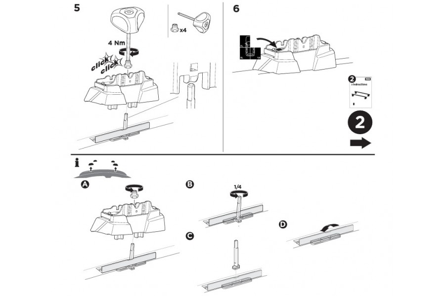 Kit De Anclaje Thule 187057