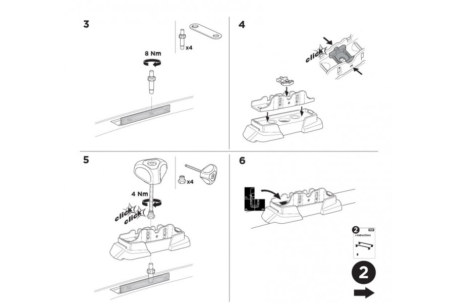 Kit De Anclaje Thule 187058