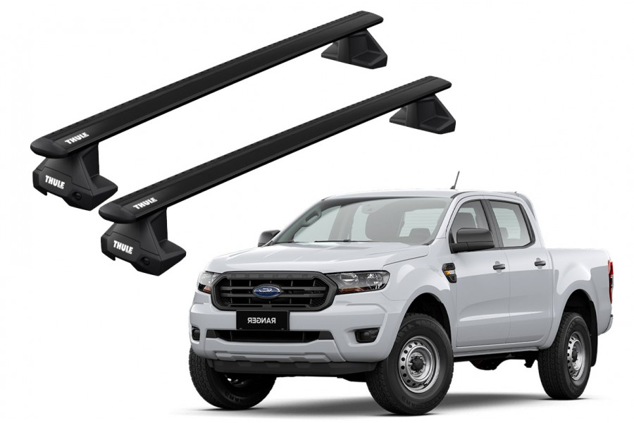 Barras THULE EVO WingBar para camioneta FORD Ranger desde 2011 negro