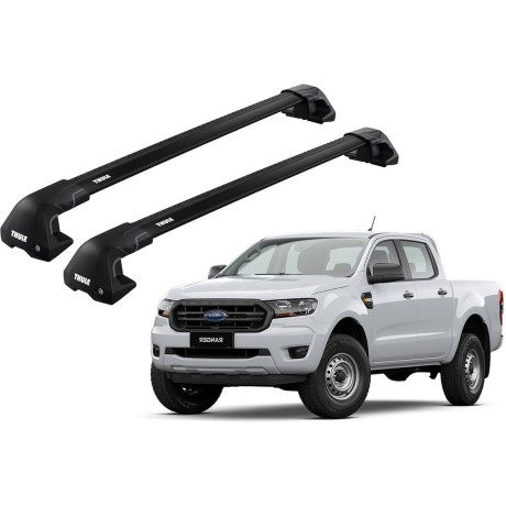 Barras THULE EDGE Flush para camioneta FORD Ranger desde 2011 negro