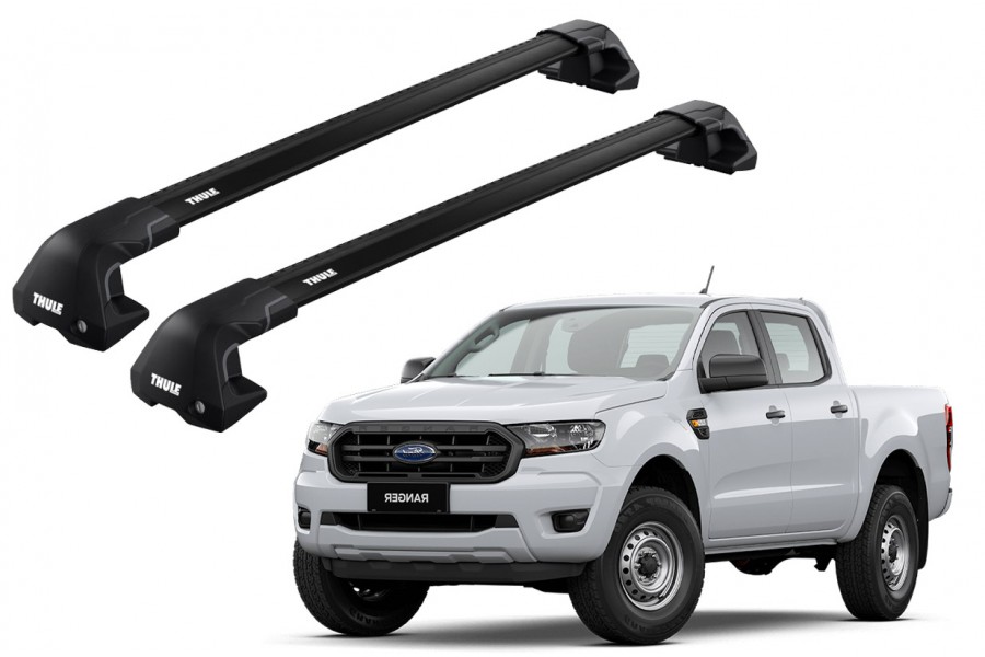 Barras THULE EDGE Flush para camioneta FORD Ranger desde 2011 negro