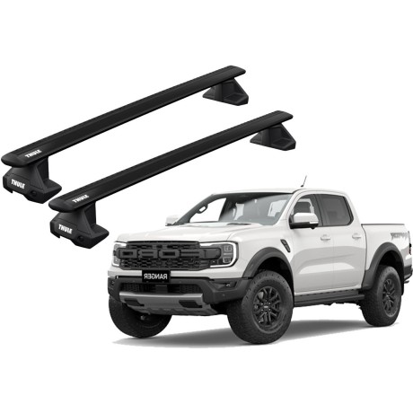 Barras THULE EVO WingBar para camioneta FORD Ranger Raptor desde 2020 negro
