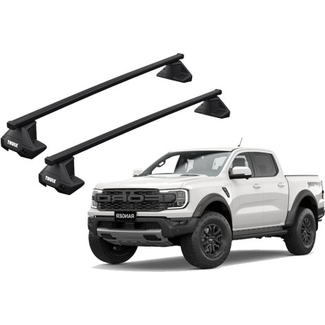 Barras THULE EVO SquareBar para camioneta FORD Ranger Raptor desde 2020