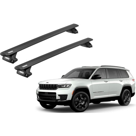 Barras THULE EVO WingBar para autos JEEP Grand Cherokee L desde 2021 negro