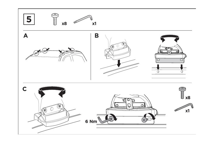 Kit De Anclaje Thule 183166