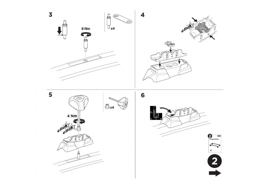 Kit De Anclaje Thule 187045