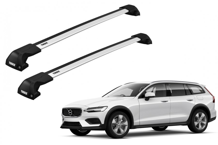 Barras THULE EDGE Flush para autos VOLVO V60 Cross Country desde 2019 - 2024