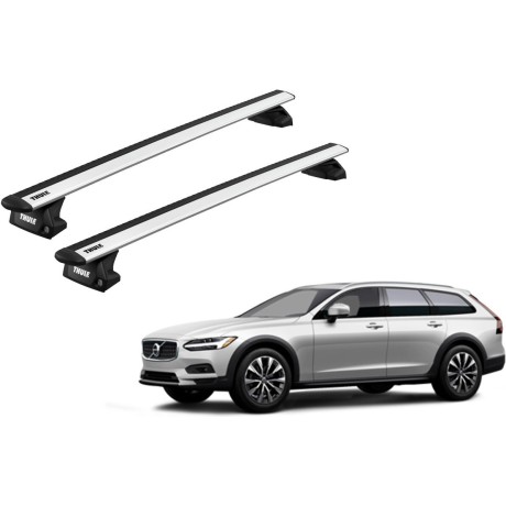 Barras THULE EVO WingBar para autos VOLVO V90 Cross Country desde 2017 - 2022