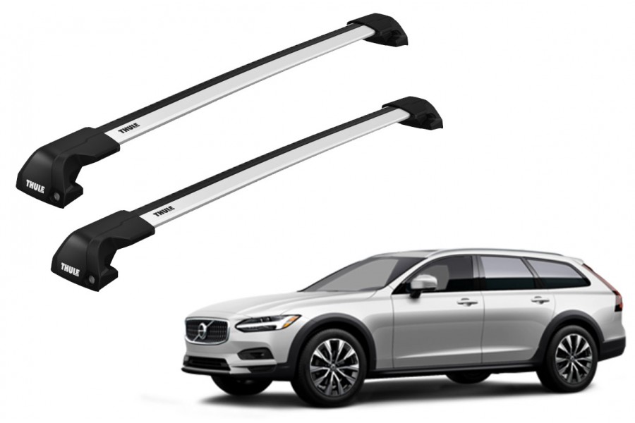 Barras THULE EDGE Flush para autos VOLVO V90 Cross Country desde 2017 - 2022