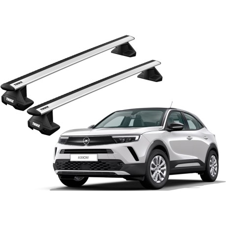 Barras THULE EVO WingBar para autos OPEL Mokka (B) desde 2021