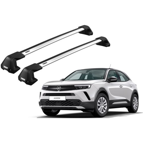 Barras THULE EDGE Flush para autos OPEL Mokka (B) desde 2021