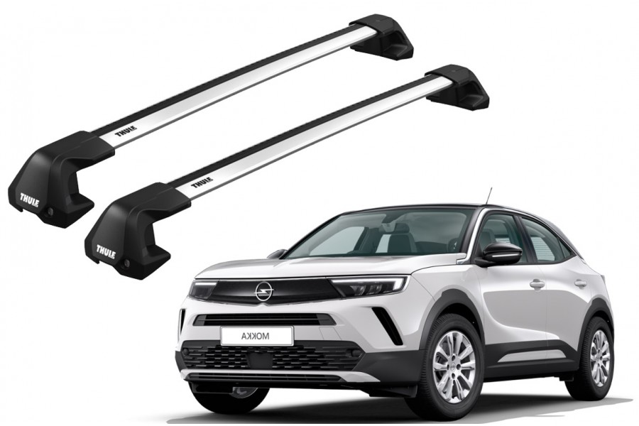 Barras THULE EDGE Flush para autos OPEL Mokka (B) desde 2021