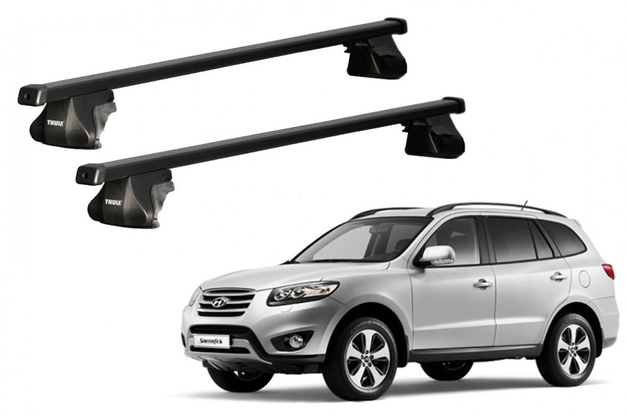 Barras THULE SmartRack para autos HYUNDAI Santa Fe 2010 a 2012