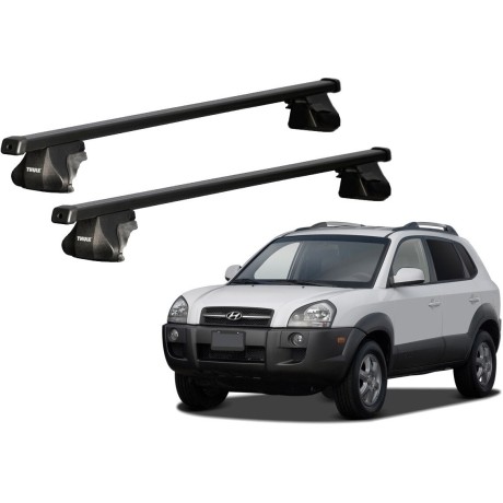 Barras THULE SmartRack para autos HYUNDAI Tucson 2004 a 2009