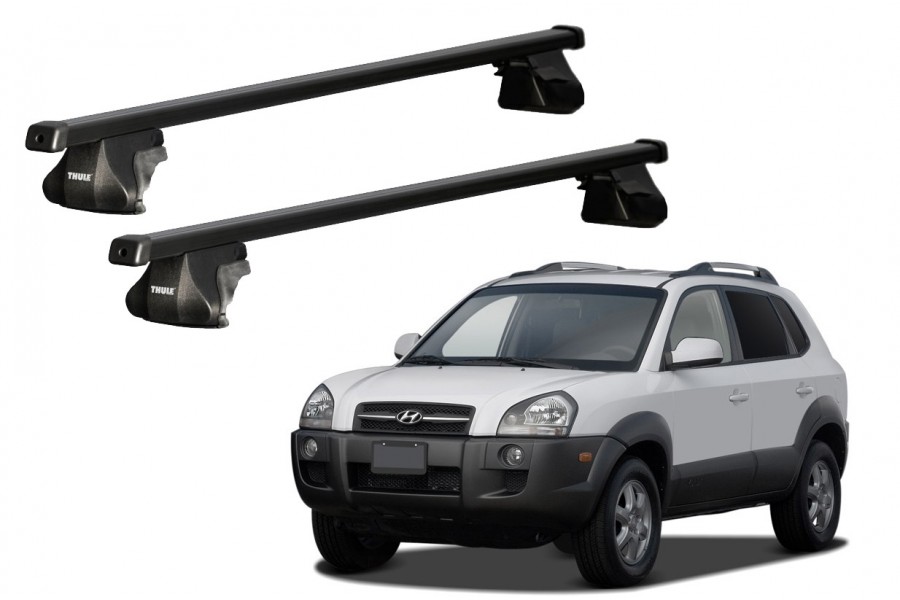 Barras THULE SmartRack para autos HYUNDAI Tucson 2004 a 2009