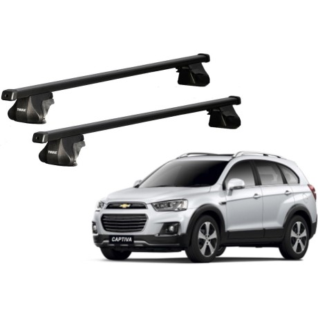 Barras THULE SmartRack para autos CHEVROLET Captiva 2006 a 2020
