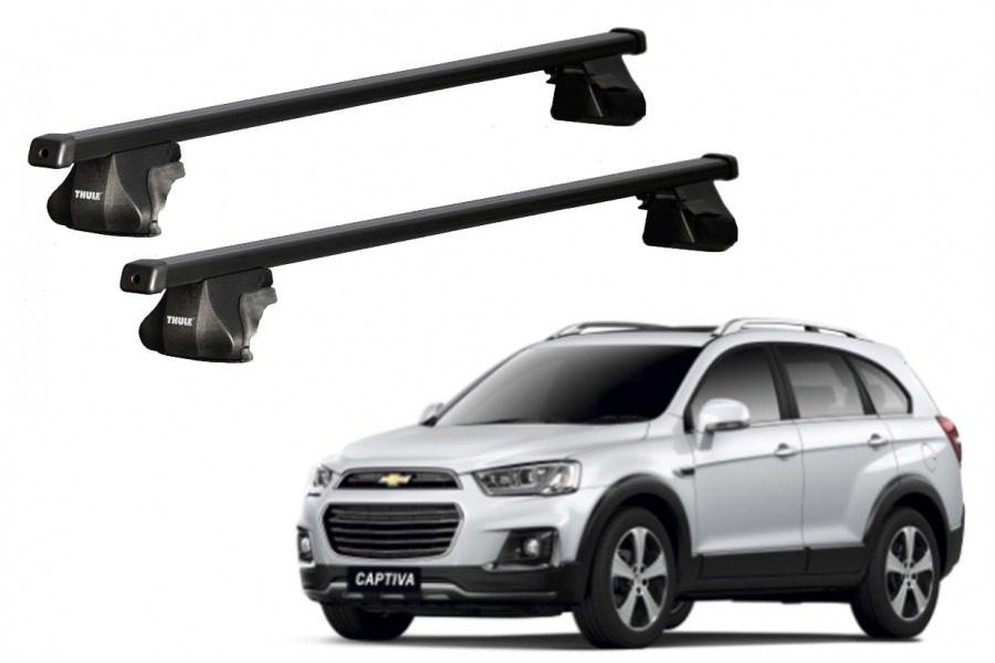 Barras THULE SmartRack para autos CHEVROLET Captiva 2006 a 2020