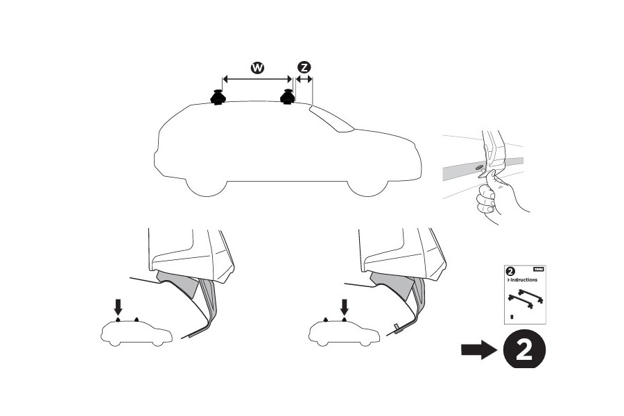 Kit De Anclaje Thule 145047