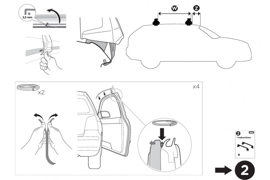 Kit De Anclaje Thule 145051