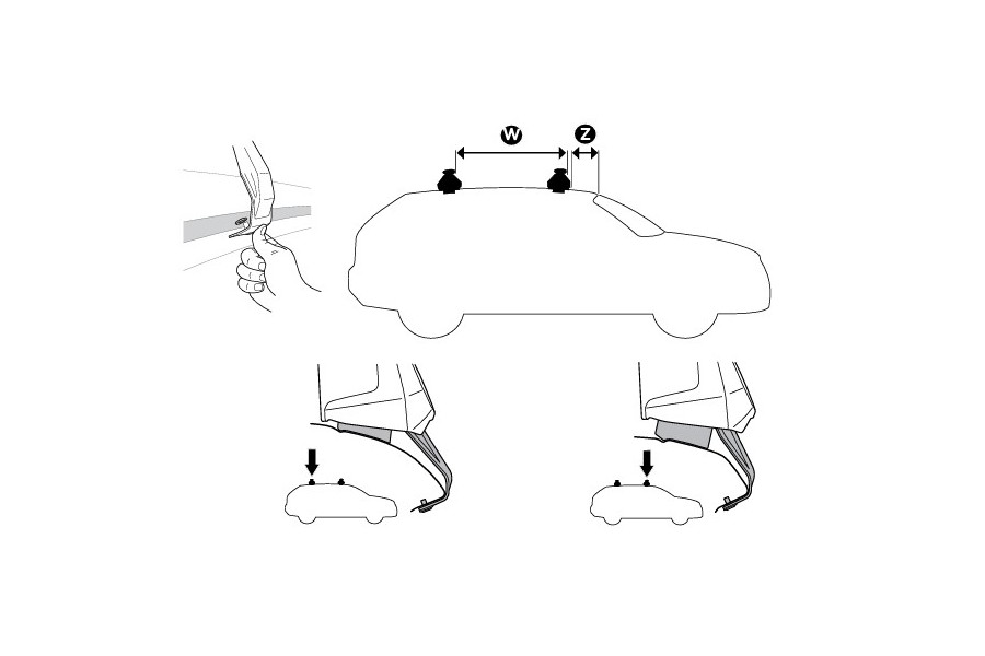 Kit De Anclaje Thule 145014