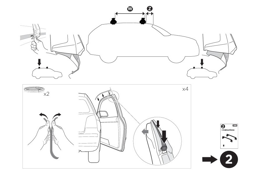 Kit De Anclaje Thule 145017